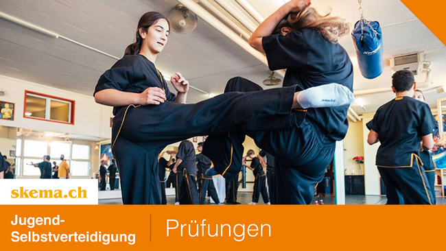 Prüfungen Jugend-Selbstverteidigung(Kung Fu)